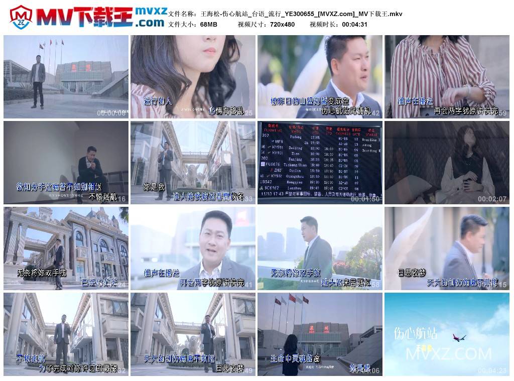 王海松-伤心航站_台语_流行_YE300655